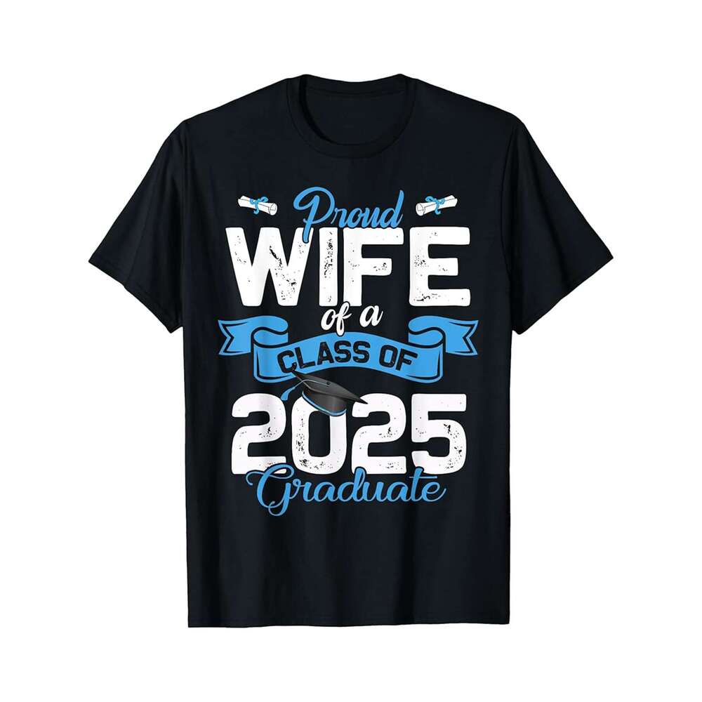 Designer T shirt Proud Stepsister of a Class 2025 Graduate Senior Graduation - 220g T shits