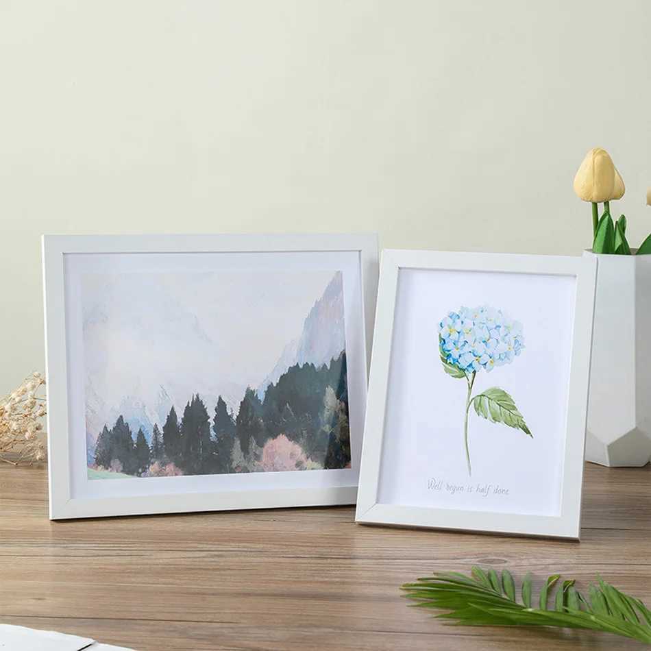 Wood Small Wall Hanging With Plexiglass 9X13 10x15 13X18 15X20cm wooden Picture Frame For Pictures Photo Decor L251110 H260306