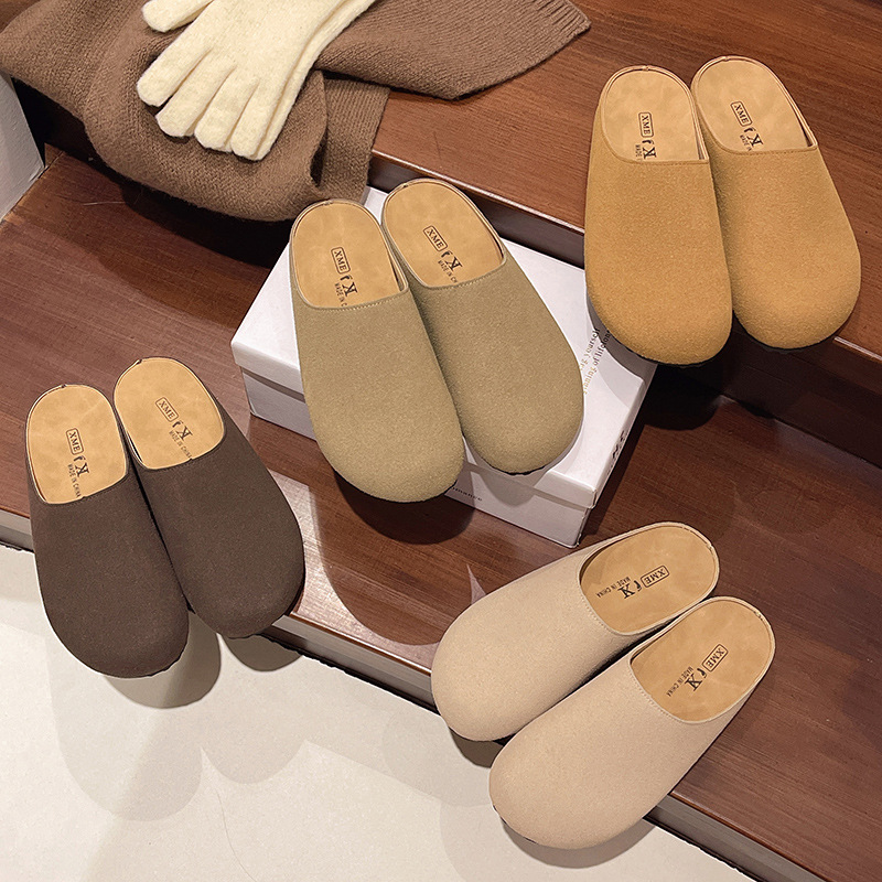 2025 Hot free shipping designer slippers for womens flat slippers pink blue black beige yellow Multi colored casual slippers with thick sole and half 