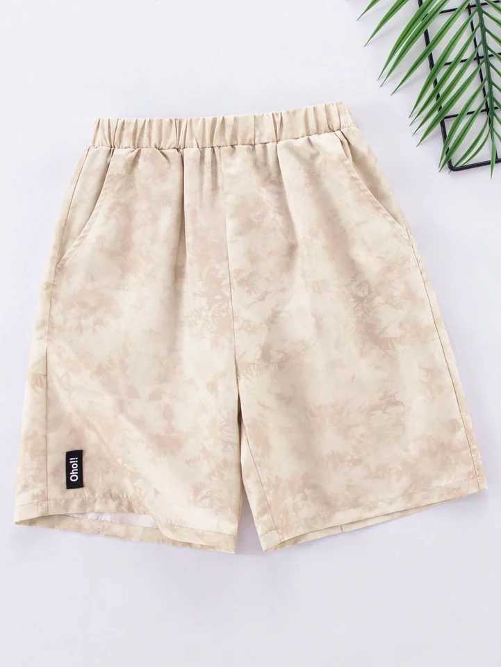 Boys and girls casual breathable shorts cool and comfortable fashionable shorts with summer printed patterns X2504101