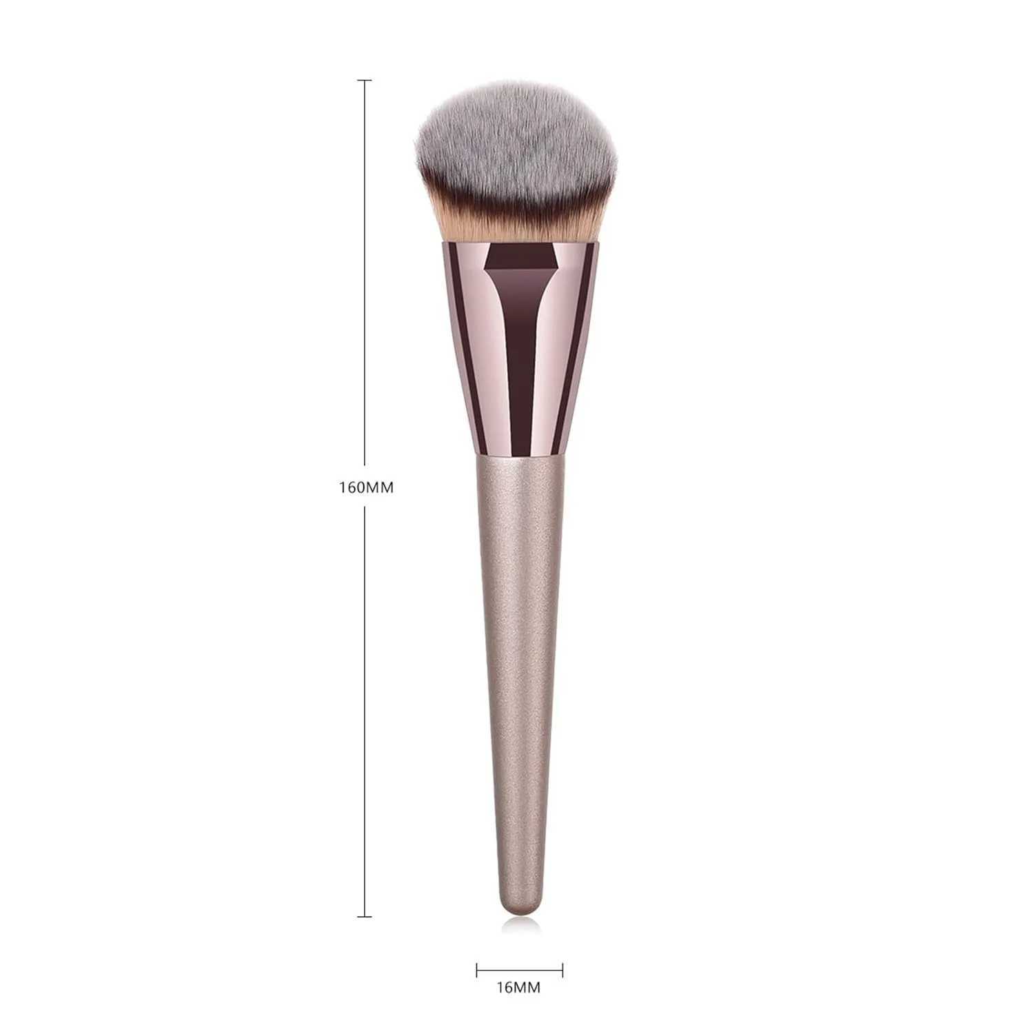 Professional Angled Foundation Brush - Premium Synthetic Kabuki Makeup Brush for Liquid Powder Foundation Bronzer Contour L251110