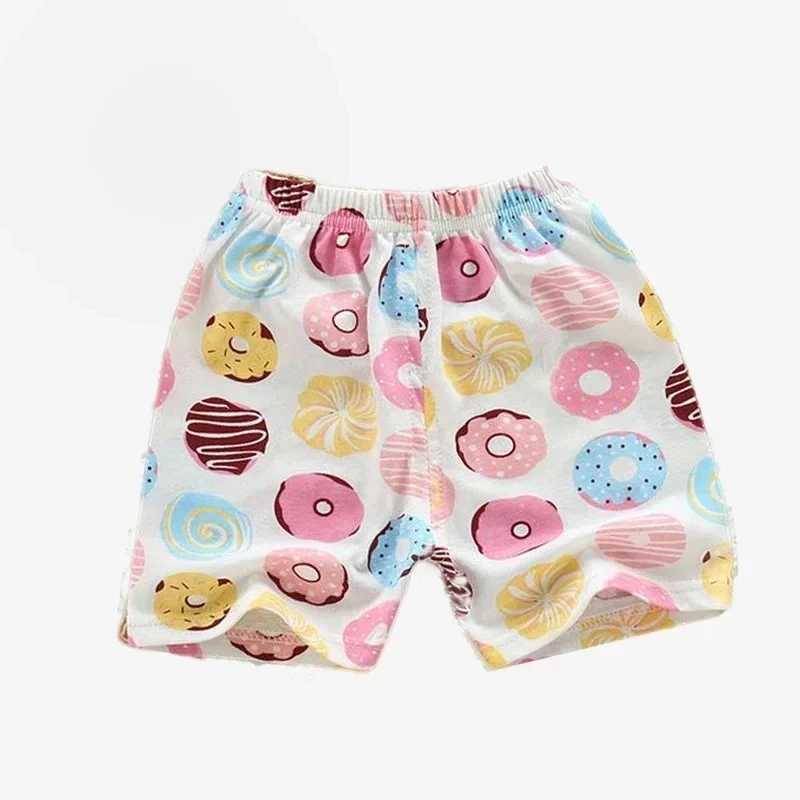 Childrens shorts boys and girls clothing pure cotton breathable summer baby shorts casual sports beach shorts elastic Z250410