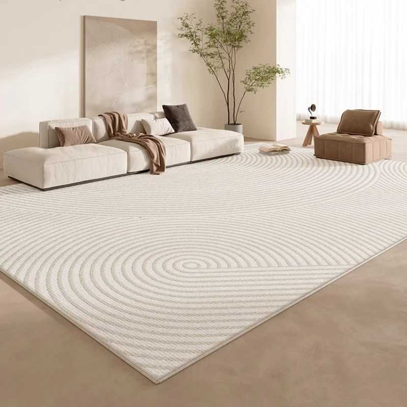 Modern Style Bedroom Decor Line Carpet Fluffy Soft Study Rug Large Area Carpets for Living Room Thick Anti-slip Lounge Floor Mat Y251110
