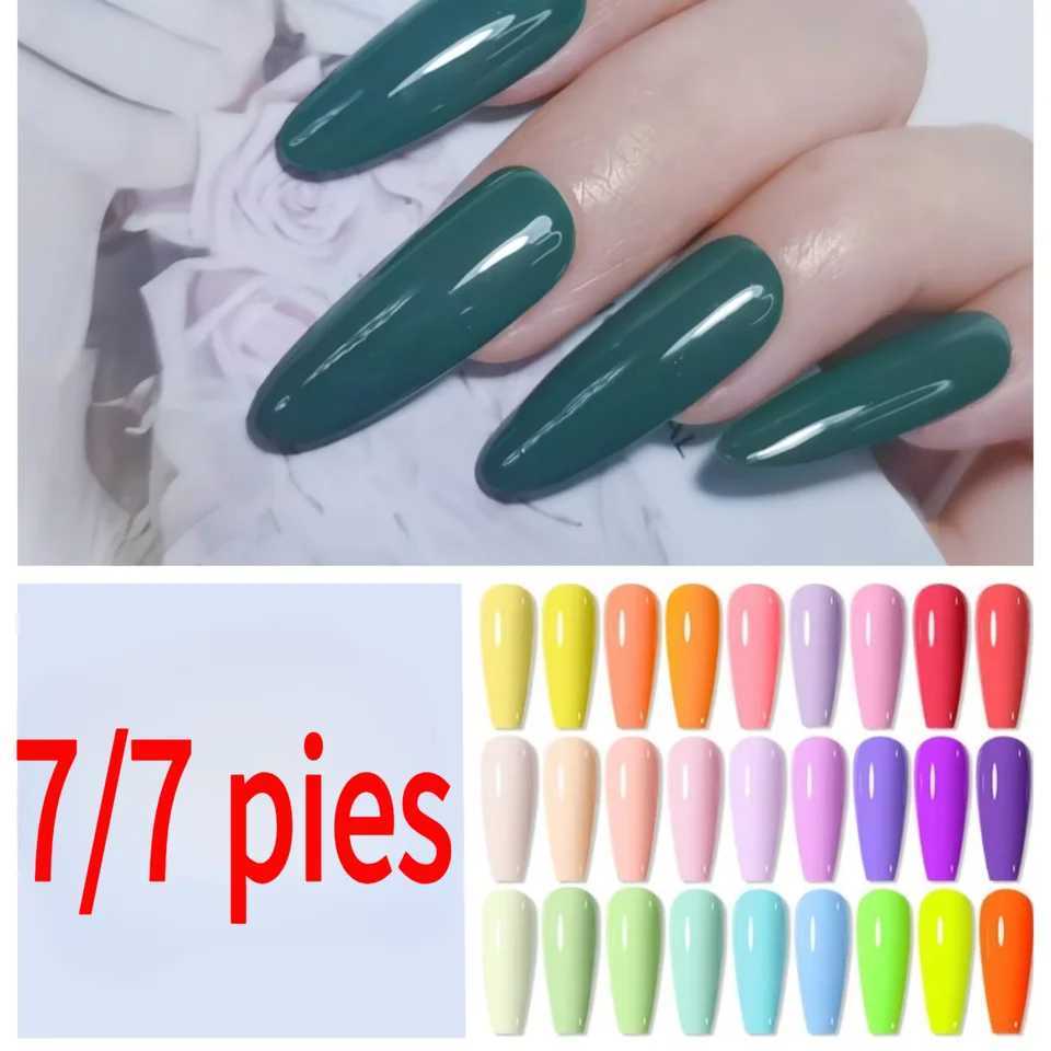 Various colors handmade designs fake nails solid colors fake nails artistic nails free matching beautiful life W250410