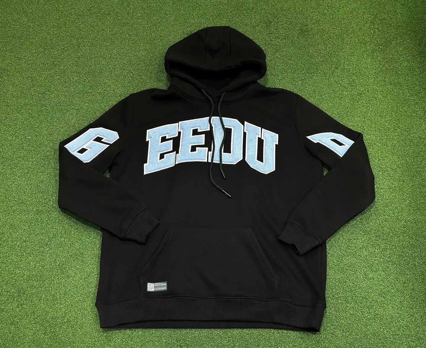 GEED UP Trendy High Street Alphabet Hoodie Y2K Clothing Gothic Harajuku Hip Hop Pattern Printed Hoodie Sportswear Casual Jacket 251107