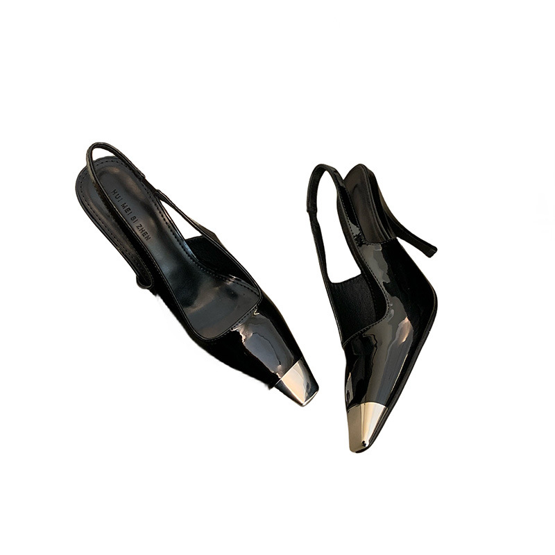 Free delivery high heels Minimally pointed high heels with soft soles that do not rub against the feet for commuting and dating