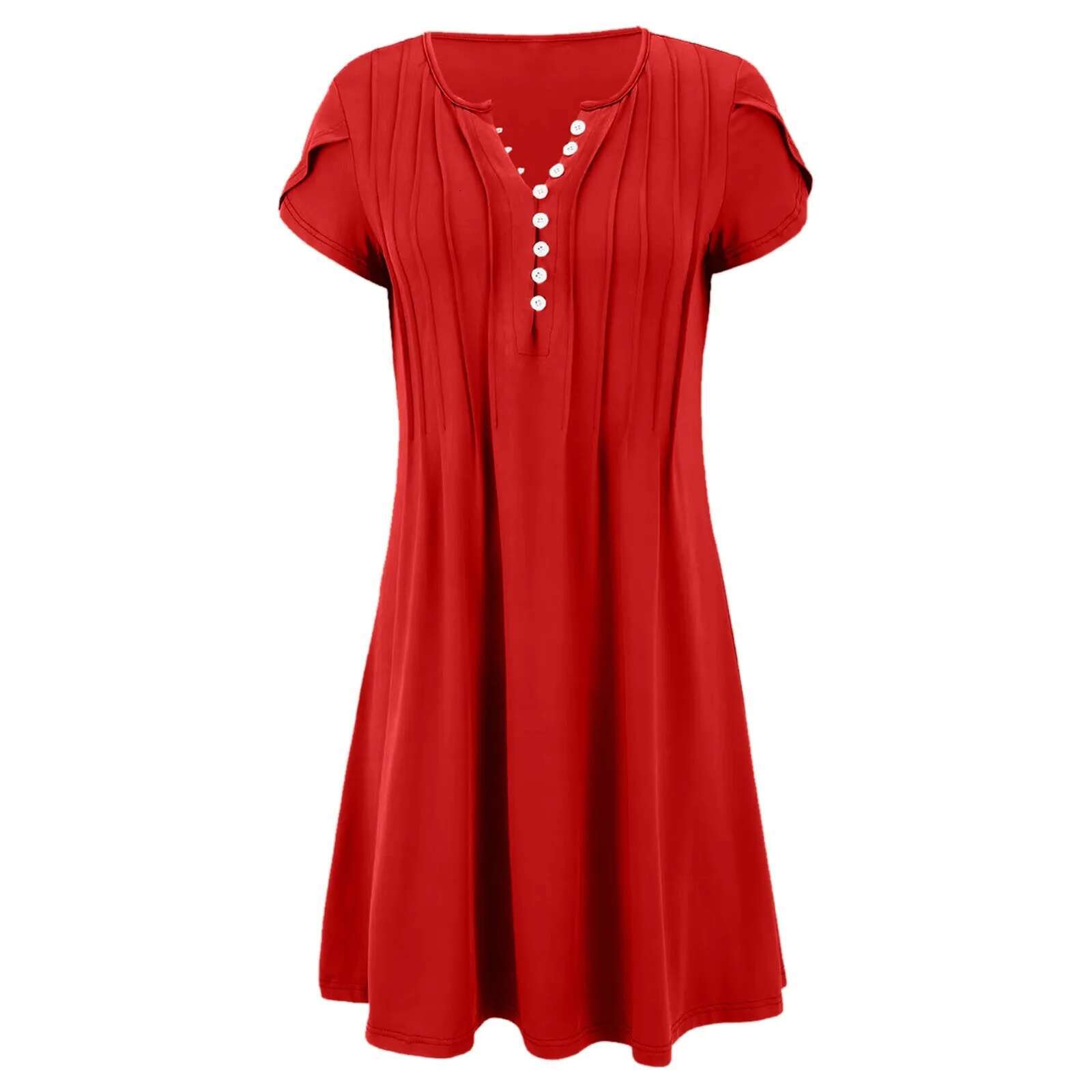 Dongdumaoyi Women S Tshirt Dress White Short Sleeve Knee Length Ral Summer Dresses For Elegant Loose Sundress