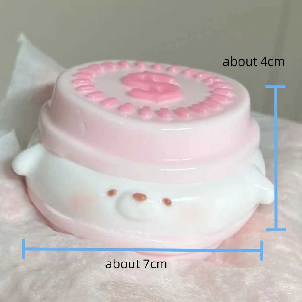 New Arrival Big Oreo Biscuit Clip Toy Mochi Taba Food Game Stress Relief Toy TPR Slow Bounce Toy M Bean Stress Relief Toy T250410