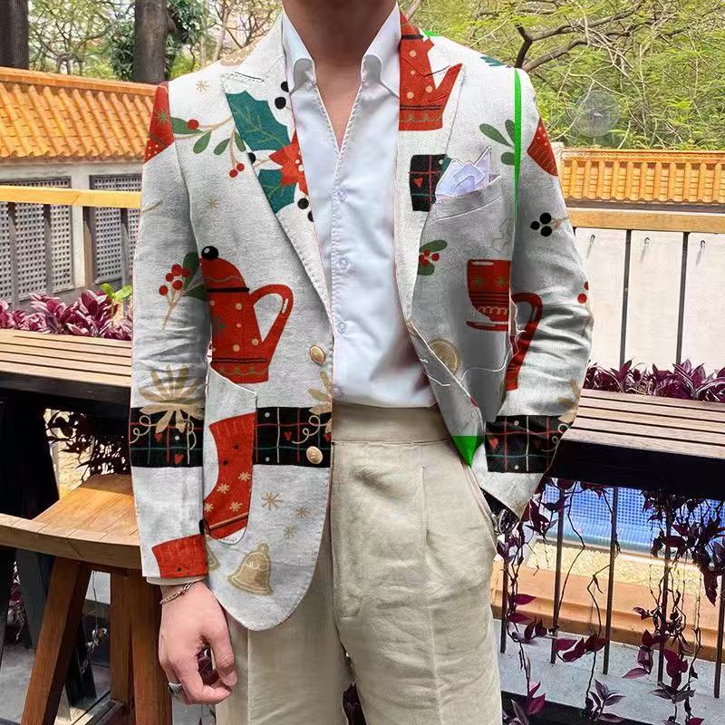 T2323 New Business Suit Men's Three-Piece Suit Set, Best Man Attire