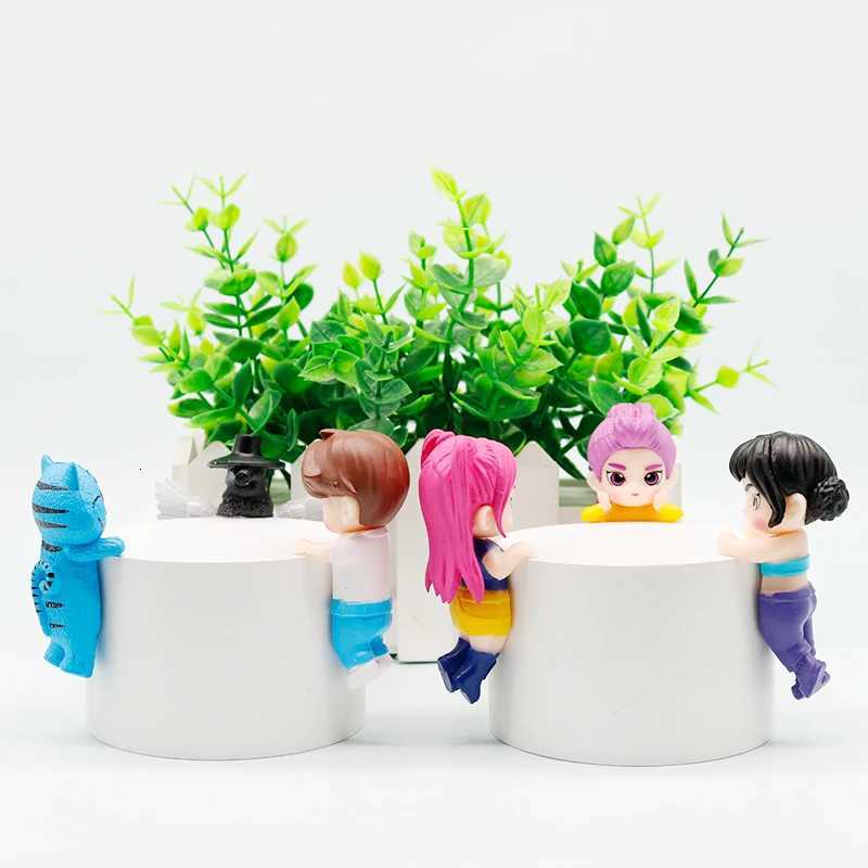 Kpop Demon Hunters Sonn Angel Series Blind Box Rumi Zoey Mira Rumi Figure Monster Hunt Girl Group Toy Phone Decoration Fans Gift Z251110