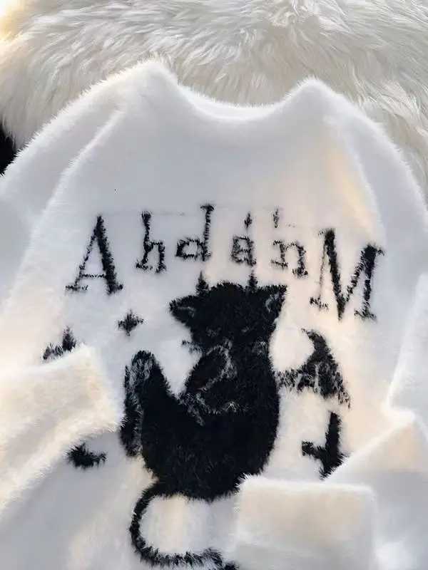 Fashion 2025 Subculture Aesthetic Vintage Sweaters Women Long Sleeve Printed Tops Chic Gothic Punk Y2k Bodycon Jumpers Harajuku Casual Y251110