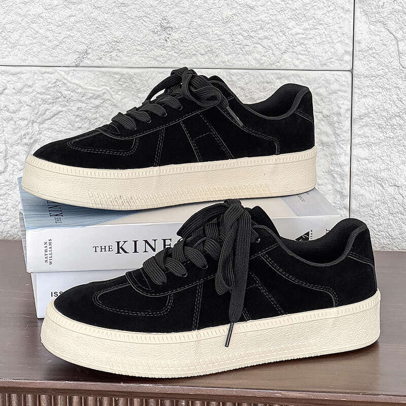 Station High-End Suede Brand Men's Breathable Trendy Shoes Versatile Fashionable Comfortable European and American Casual Sneakers C1591