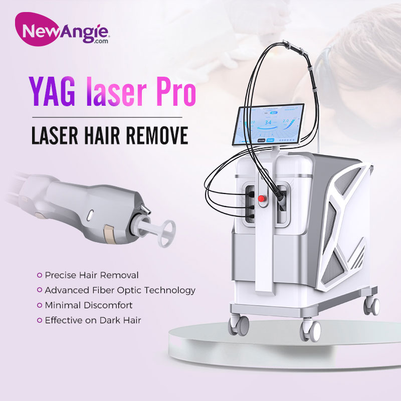 Alexandrite laser 755nm YAG Laser Hair Removal Machine Acne Treatment Skin Tightening 1 years warranty logo customization