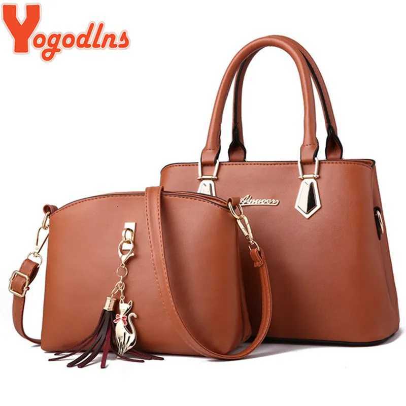 Yogodlns Womens PU Leather Handbags Designer Soft Shoulder Bags For Women Messenger Bags Crossbody Bags Top-Handle Bags Bolsa K251110