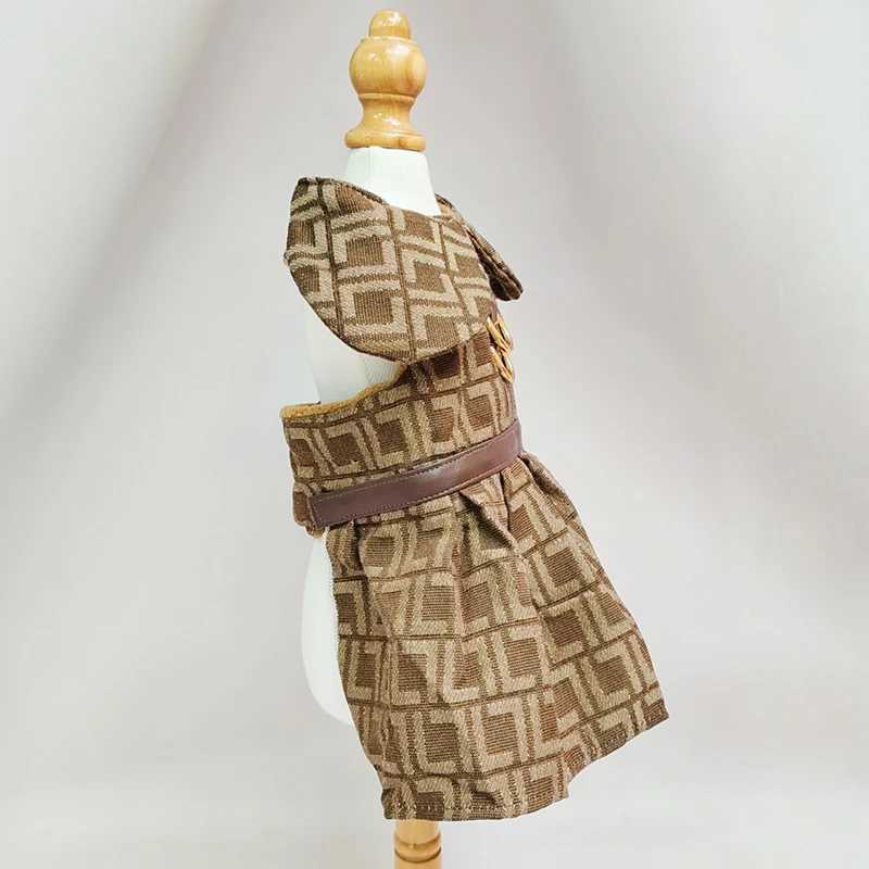 Autumn Winter Designer Pet Dresses For Small Medium-Sized Dogs Yorkshire Terrier Bulldog Pomeranian Luxury Lovely Puppy Skirts J251110