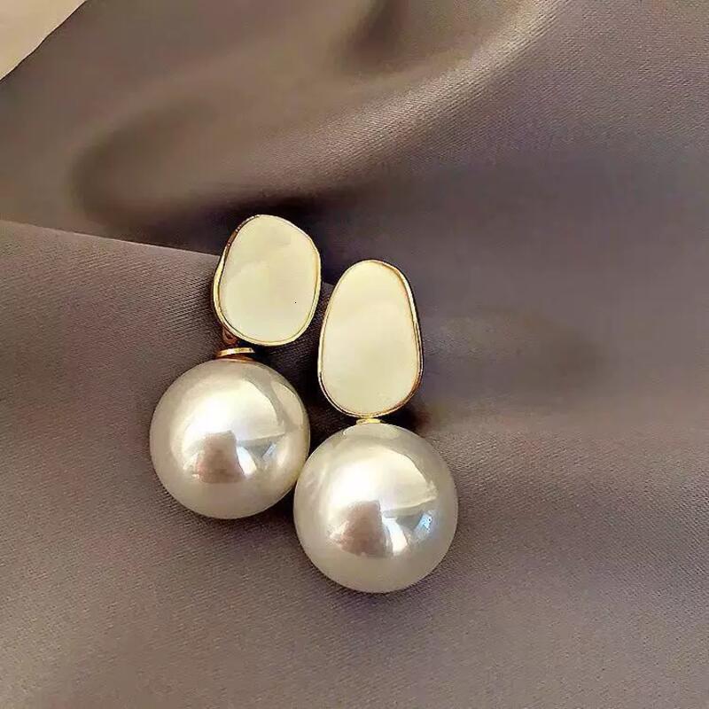 Chic Gold Sier Ball Drop Earrings Lightweight, Stylish Design Effortless Elegance, Perfect For Everyday Wear TY
