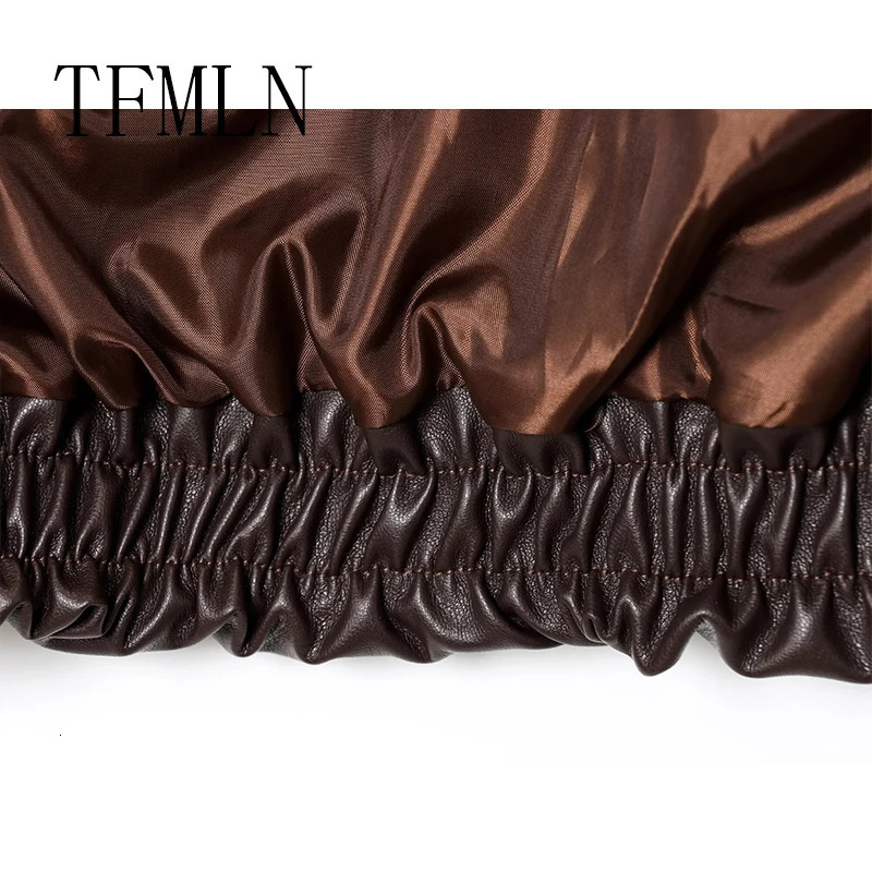 TFMLN Autumn Style Women Leather Pilot Jacket Female Arrival Casual Outerwear for Ladies Coat 251110