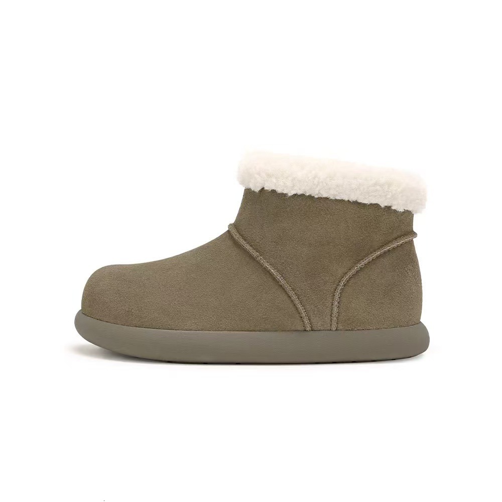 Designer Short Boots Warm Thick Bottom Short Wool Boots Women's Snow Boots Autumn/Winter New Warm Designer Shoes