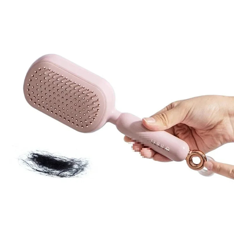 Portable Automatic Massage Comb Anti-Static Air Cushion Comb Easy to Clean Fluffy Professional Salon Hairdressing Comb 251107