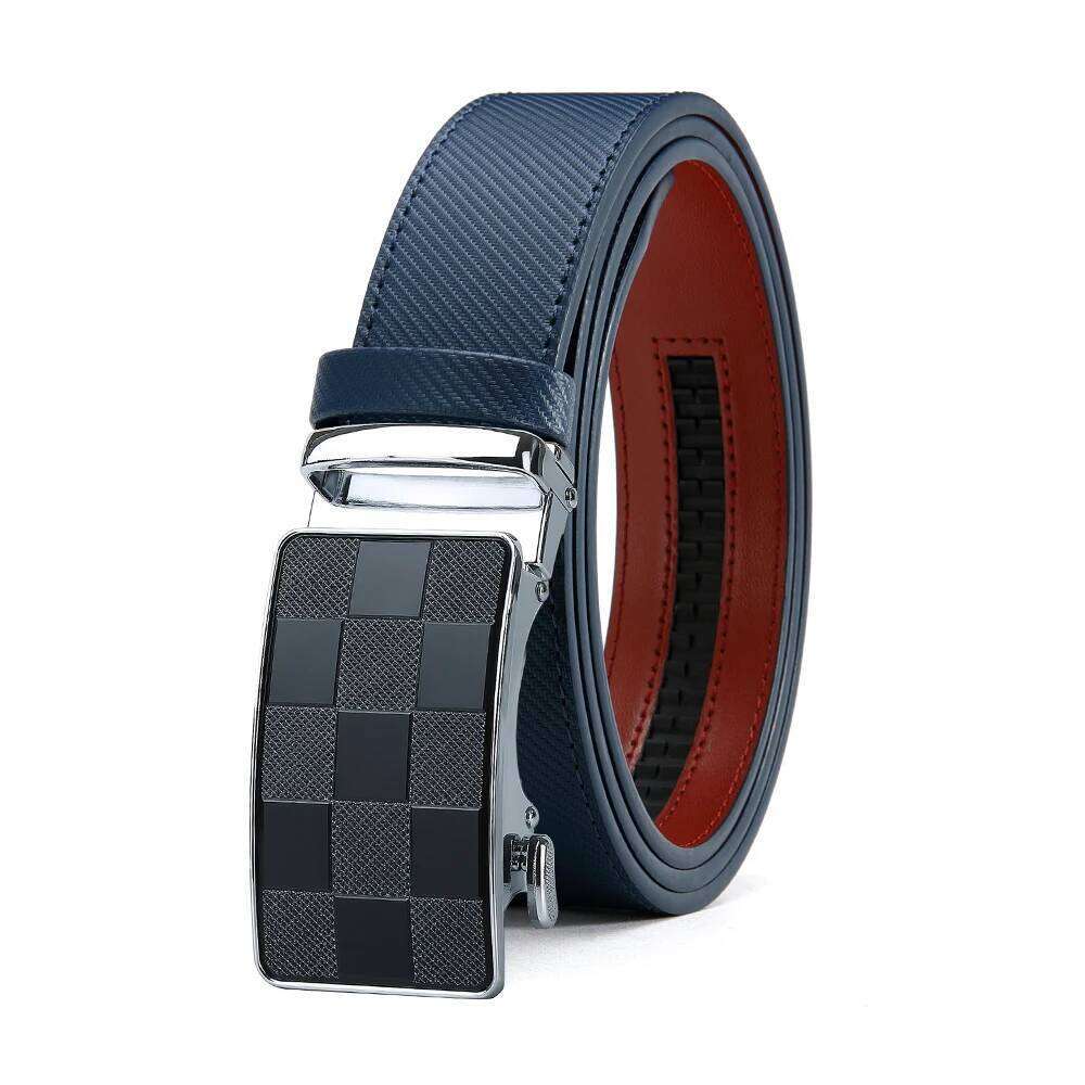 Mens Belts Metal Automatic Buckle Brand Quality Genuine Luxury Leather Belt for Men Famous 115 125 150 135cm