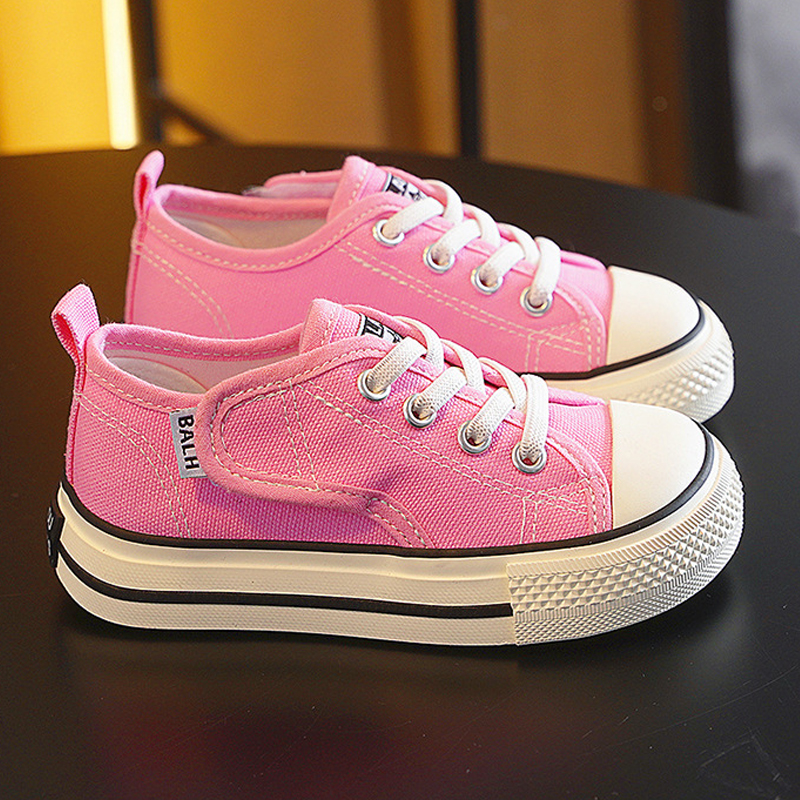 Kids Canvas Sneakers for Toddler Sport Casual Shoes Fashion Youth Children Flats Canvas Shoes Boys Girls Kids Loafers Large Sizes 20 - 37