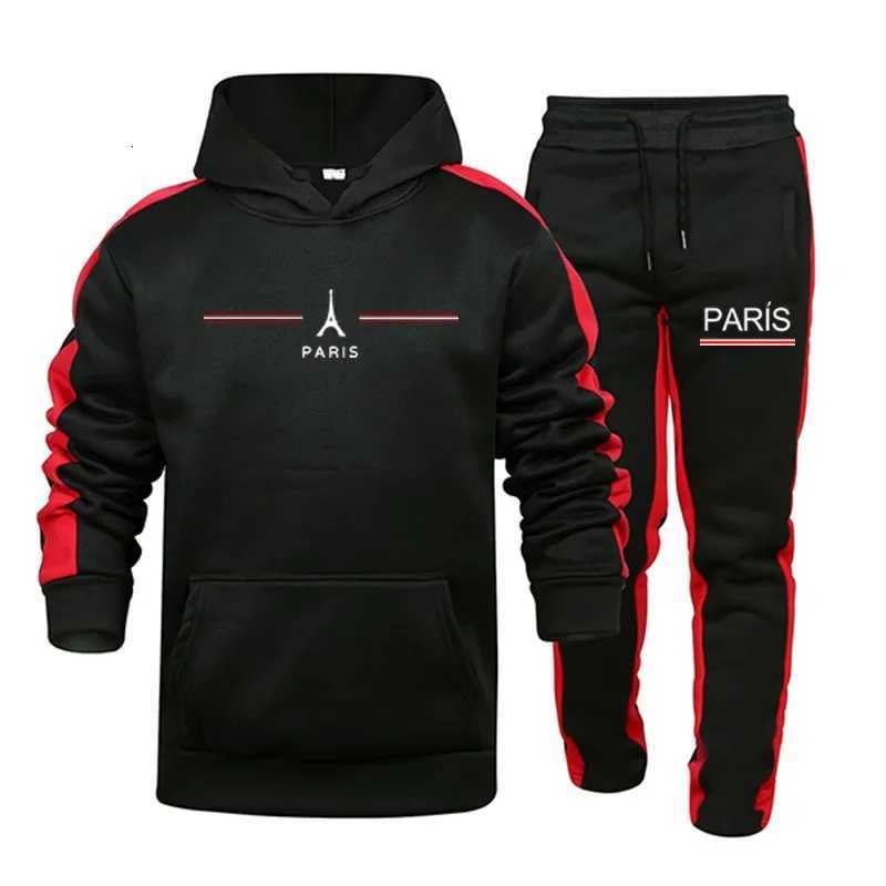 Hot Sales Mens Tracksuit Printing Casual Sweatshirt Set Daily Sports Hoodies Suit Autumn Winter Quality Jogging Mens Clothing W251110