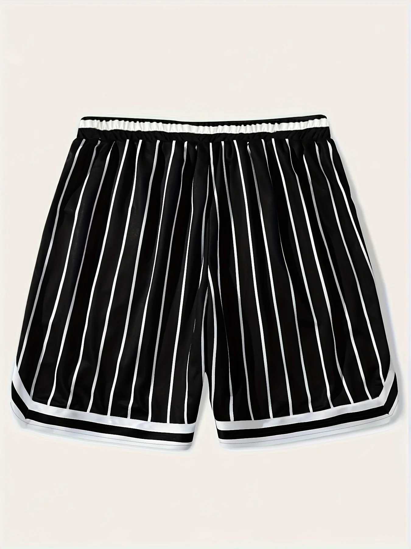 3D Fashion Mens Drawstring Shorts - Comfortable Casual Suitable for Outdoor Sports and Leisure Perfect for Summer X250410