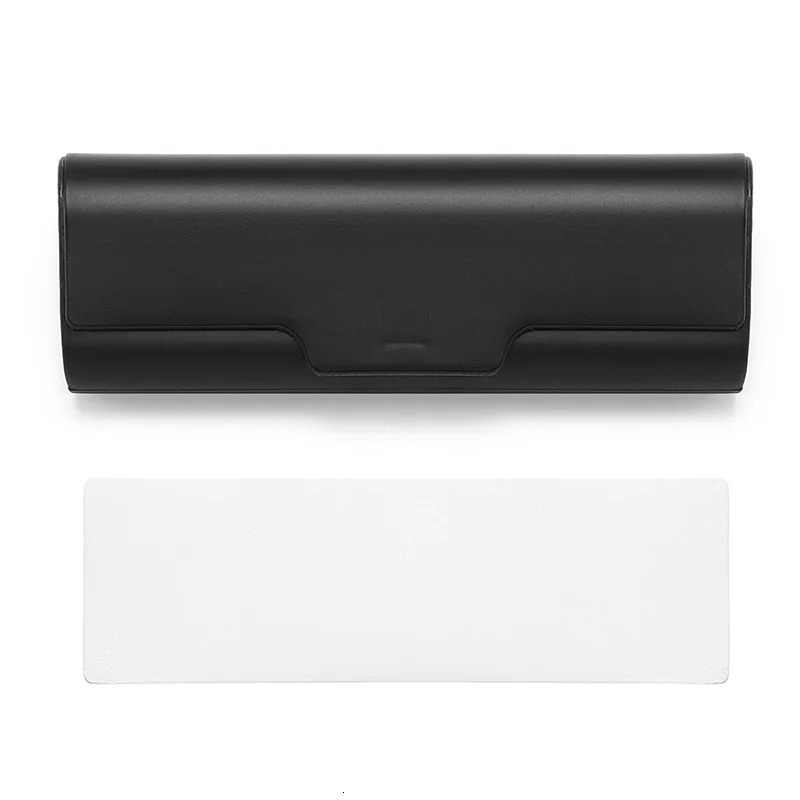Simple Presbyonic glasses case large capacity accessories portable frosted material 250410