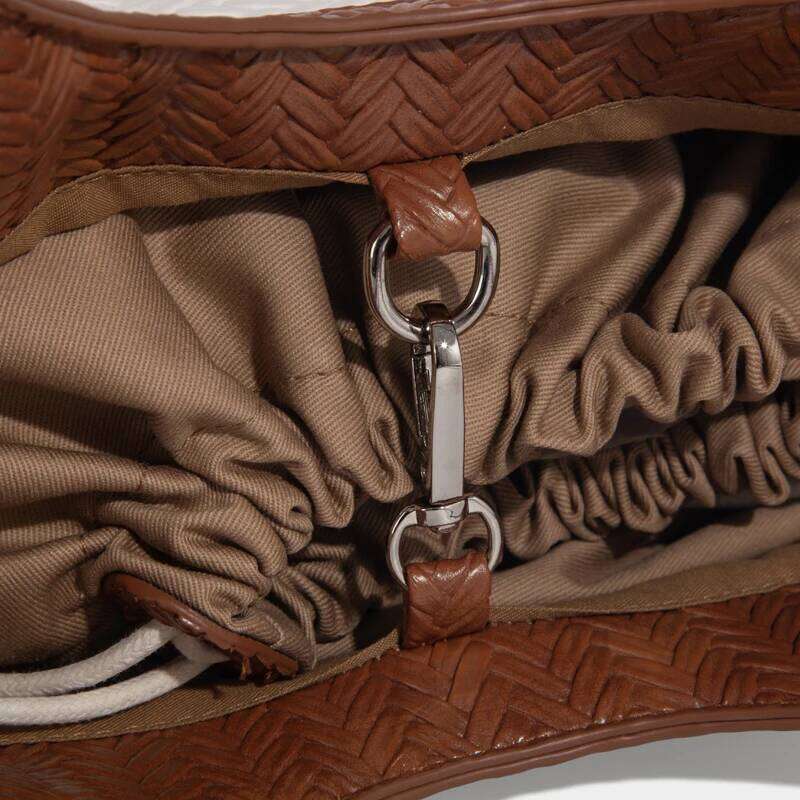 Tote Bag For Women Luxury Designer Handbag Purse 2025 New In PU Imitation Braided Embossment With Inner Pocket Underarm Shoulder