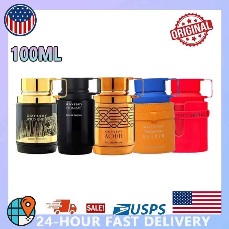 100ml Armaf Odyssey Series Eau De Parfum Spray Arab Perfumes High Quality Cologne for Men Lasting Citrus Perfume Makeup X251110