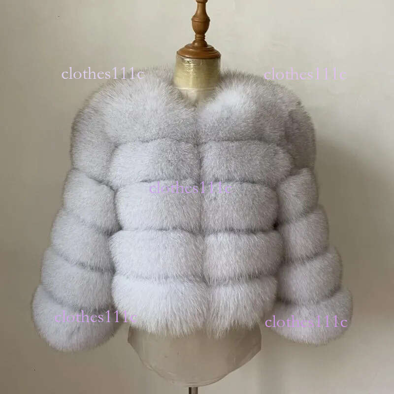 Women's Faux KEJINYUAN Winter Woman Fur Coat Thr Quarter Se Womens Coats Natural Jackets Warm Z250321