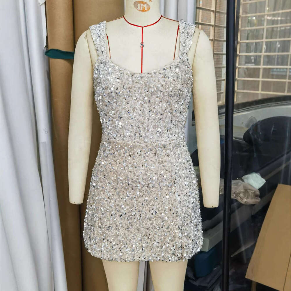 Women's Clothing Birthday Party SEXY DRESSES FOR WOMEN Backless Sequin Night club maxi dress