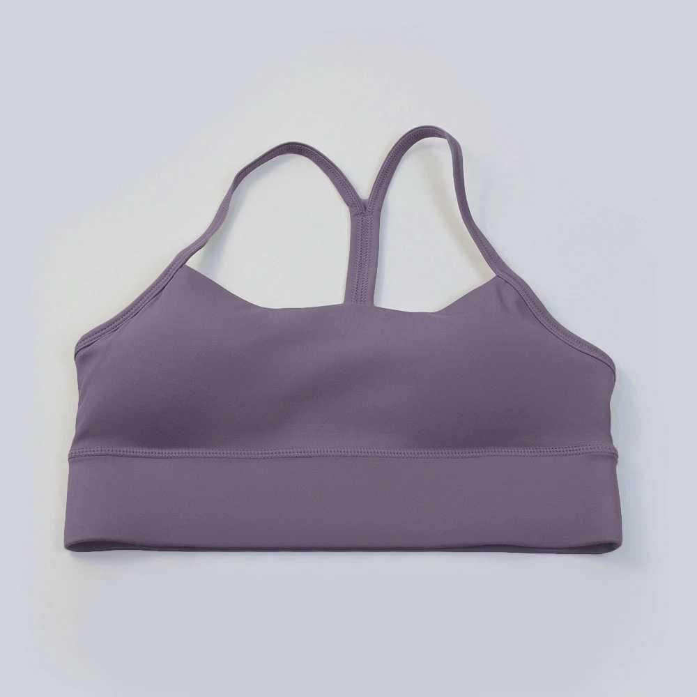 Sports yoga bra with Y-shaped back breathable and fast drying high-quality sports cycling fitness running womens braXJ250410