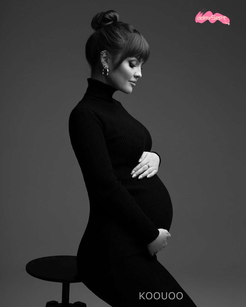 Maternity For Photoshoot Pregnancy Women Bodycon Maxi Long Dresses Clothes for Pregnant Photography Babyshower Props ddmySept