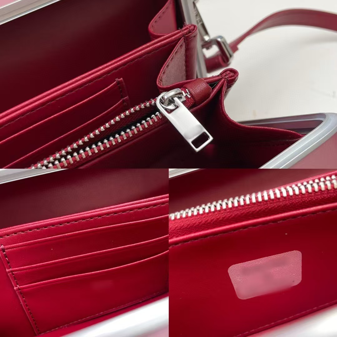 Women Classic Party Fringed Bag double-C Acrylic suitcase Bag Pouch elegant Lady Evening bags Shoulder Tote Chains Storage Box with Tassel for Mobile 