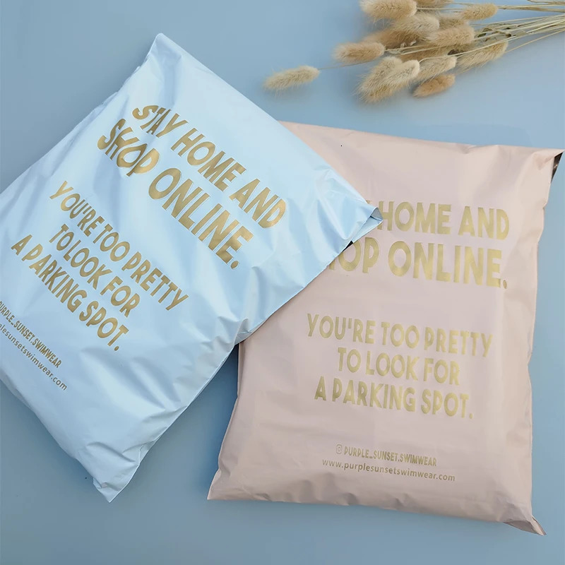 50pcsLot Plastic Mailer Envelope Bags Poly Mailing Colorful Packaging Parcel Storage Custom 251110