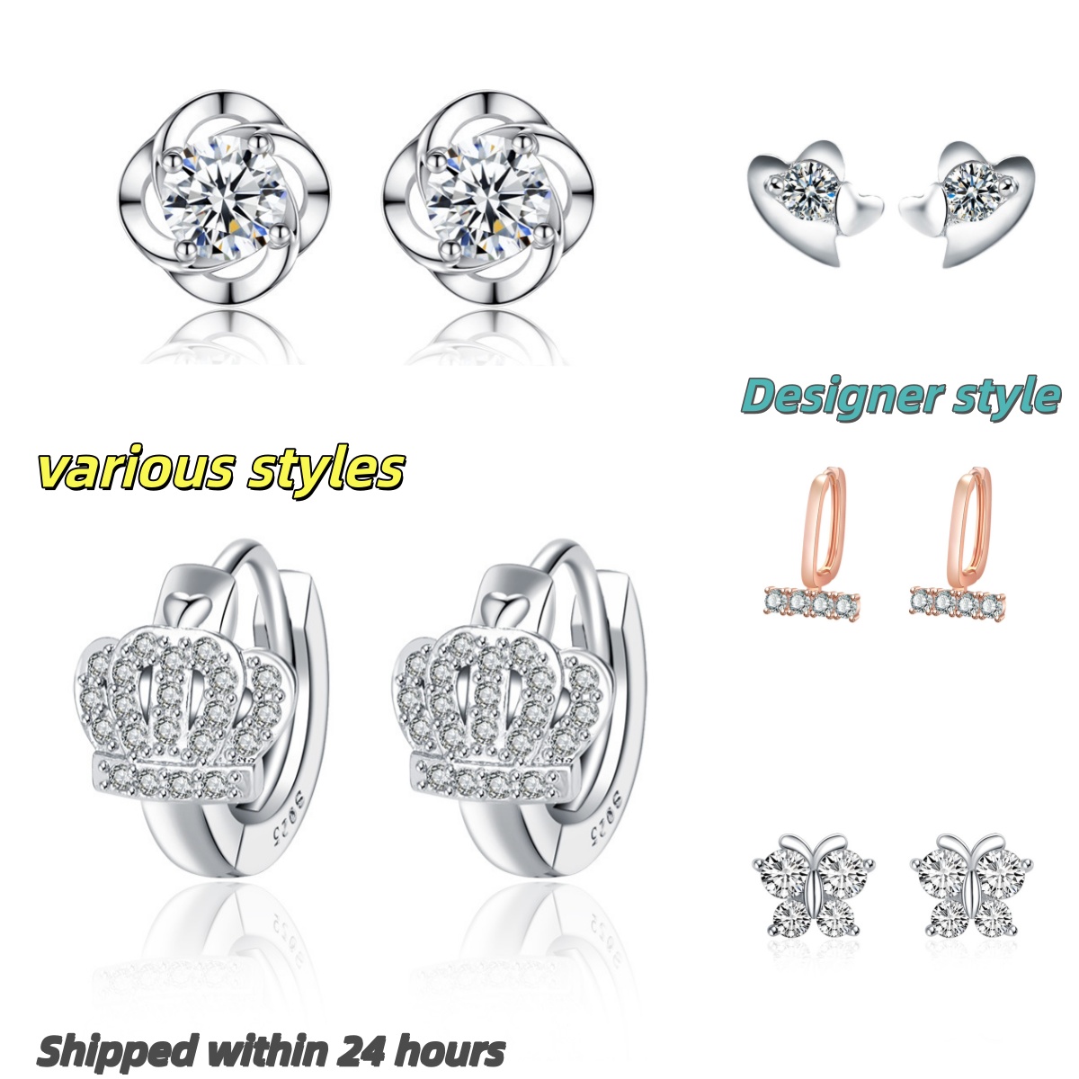 designer earrings moissanite for woman pearl earrings designer luxury jewelry for women boucle d oreille luxe gold earrings High-quality light luxury 