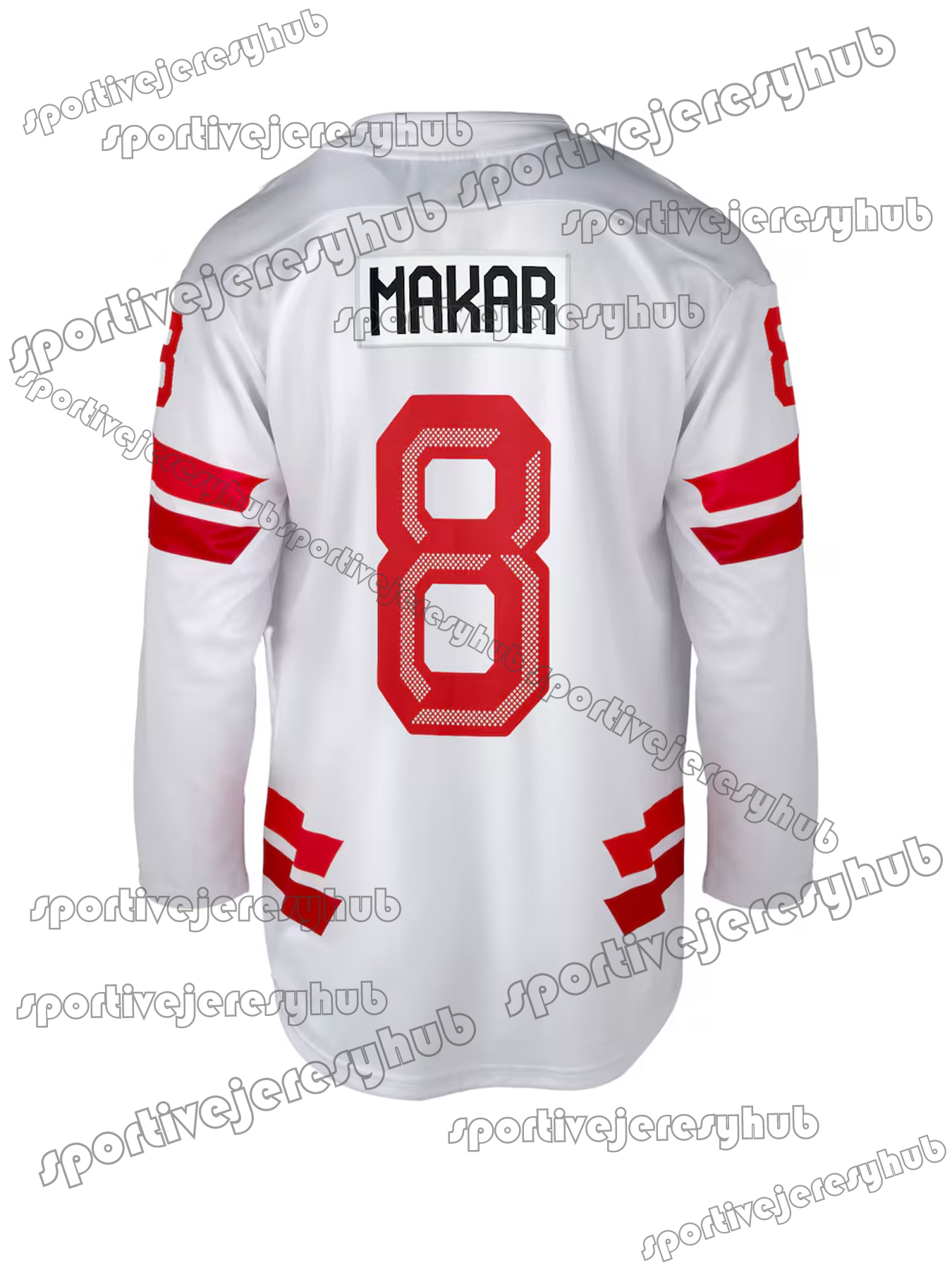 Canada 2026 Red Hockey Jersey Sidney Crosby McDavid Brayden Point Sam Reinhart Nathan MacKinnon Cale Makar Sweater Custom Double-Reinforced Stitching 