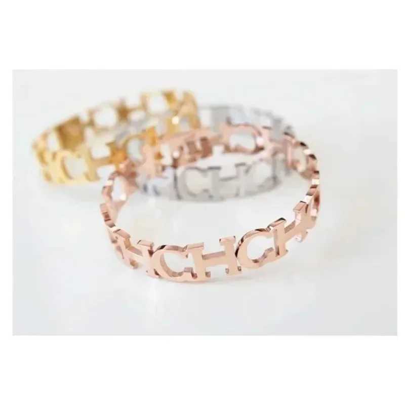 CH Panther Womens Luxury Wolf Bracelet Elegant Love Bangle for Stylish AccessoriesC250411