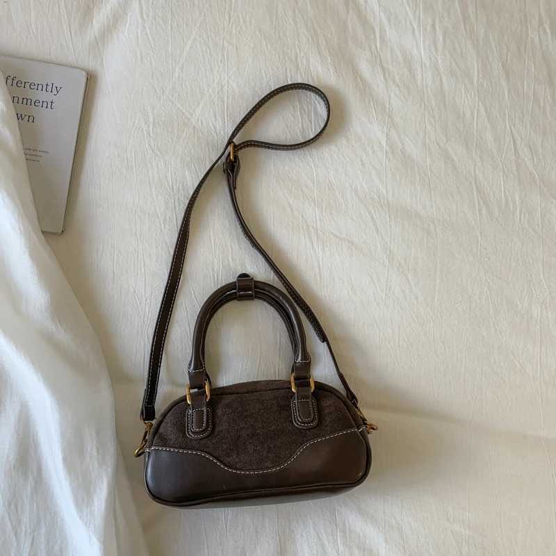 PDL7934 Korean Style Niche Portable Bowling Bag 2025 Autumn and Winter New Trendy Fashion Pillow Bag Versatile Crossbody Bag K251110