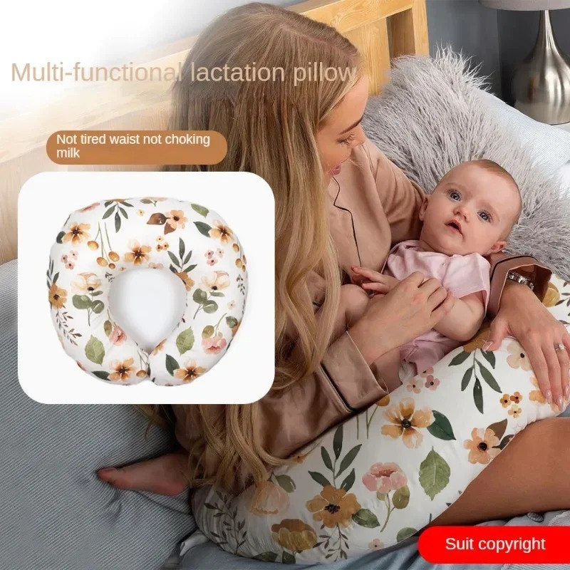 U-shaped Breastfeeding Pillow for Pregnant Women Baby Anti Spitting and Postpartum Miracle Device Multifunctional Baby Pillow 251104