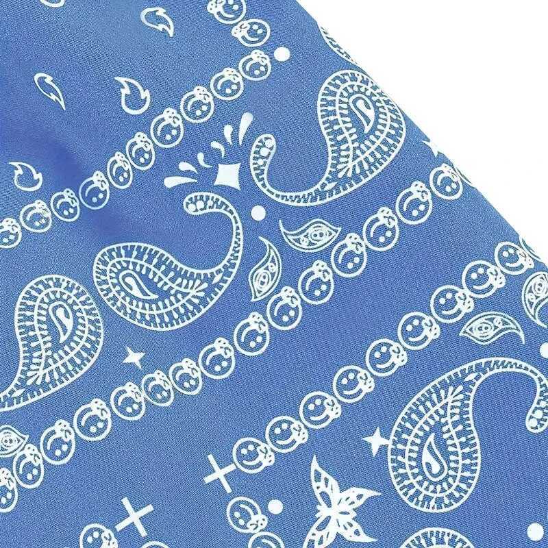 Mens casual beach shorts breathable quick drying retro personalized printed Bermuda shorts hip-hop streetwear X2504101