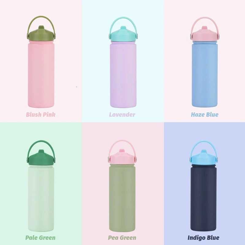 Fashionable cup New Insated Stainless Steel Sports Water Cup 17OZ Portable Handheld Water Cup With Straw Insated Cup And Straw Cup Y251110