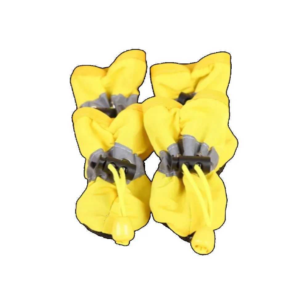 4 waterproof pet dog shoes and anti slip rain boots suitable for cats dogs puppies pet boots and pet paw accessories T2504010