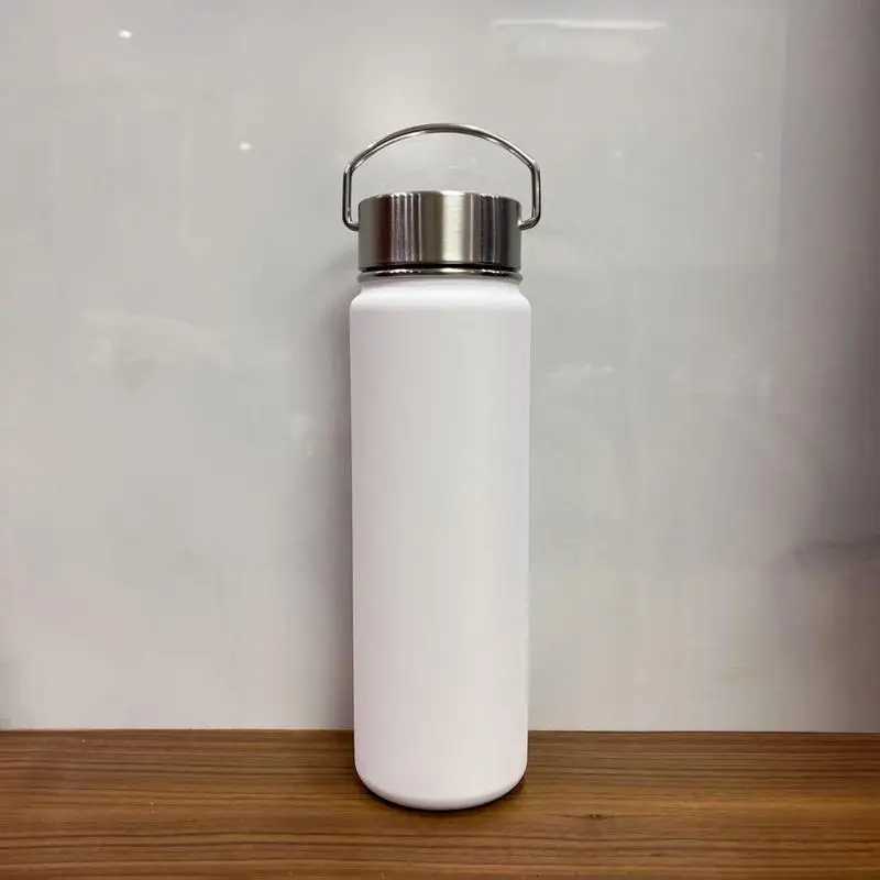 Fashionable cup Hot Cross-Border Big Mouth Sports Kettle 304 Stainless Steel Vacuum Flask Portable Outdoor Carry Adt Gifts Y251110