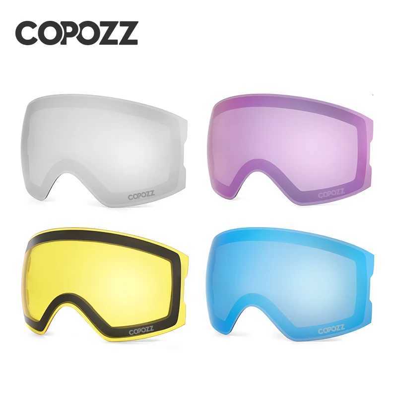 COPOZZ ReplacEMent Ski GoggLEs LEns Anti-fog UV400 Ski Glasses Snow GoggLEs Eyewear LEnses LEns Only K251110