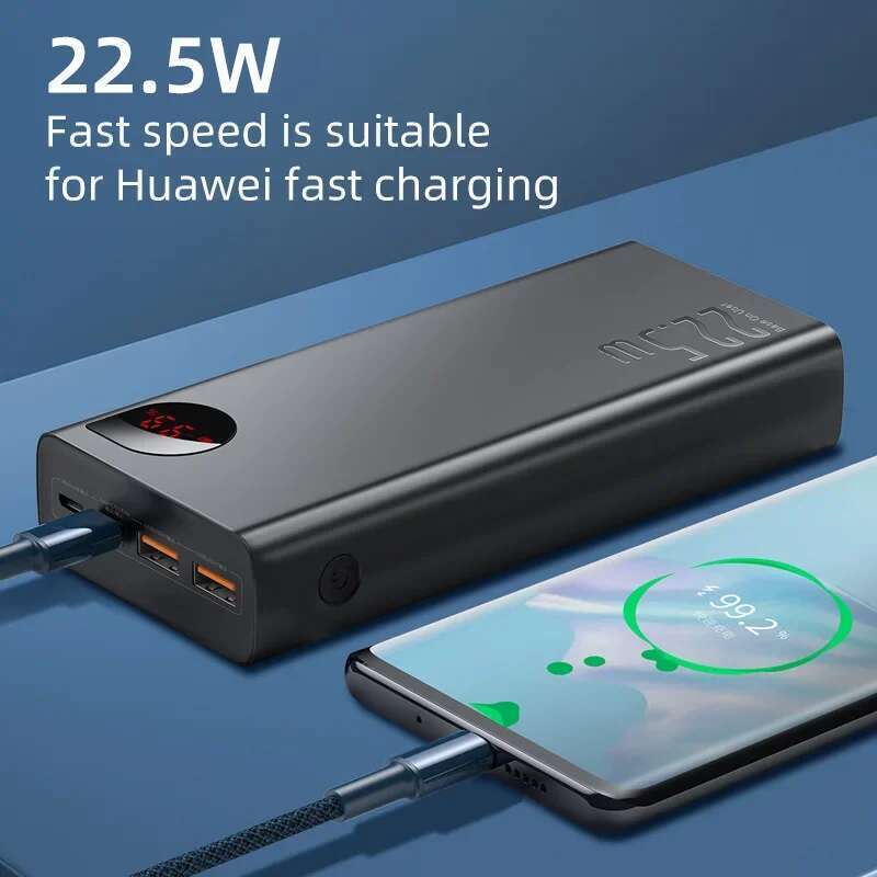 10000mAh 22.5W PD Fast Charging Powerbank Portable External Battery For Samsung Huawei