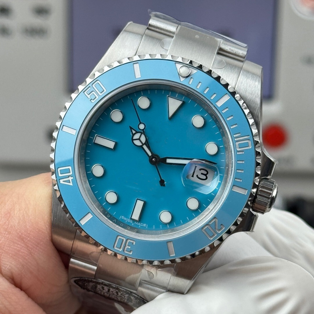 CVS Men's fashion watch size 40 mm with 3135 movement Fully automatic mechanical sapphire glass mirror 904 stainless steel case Strap