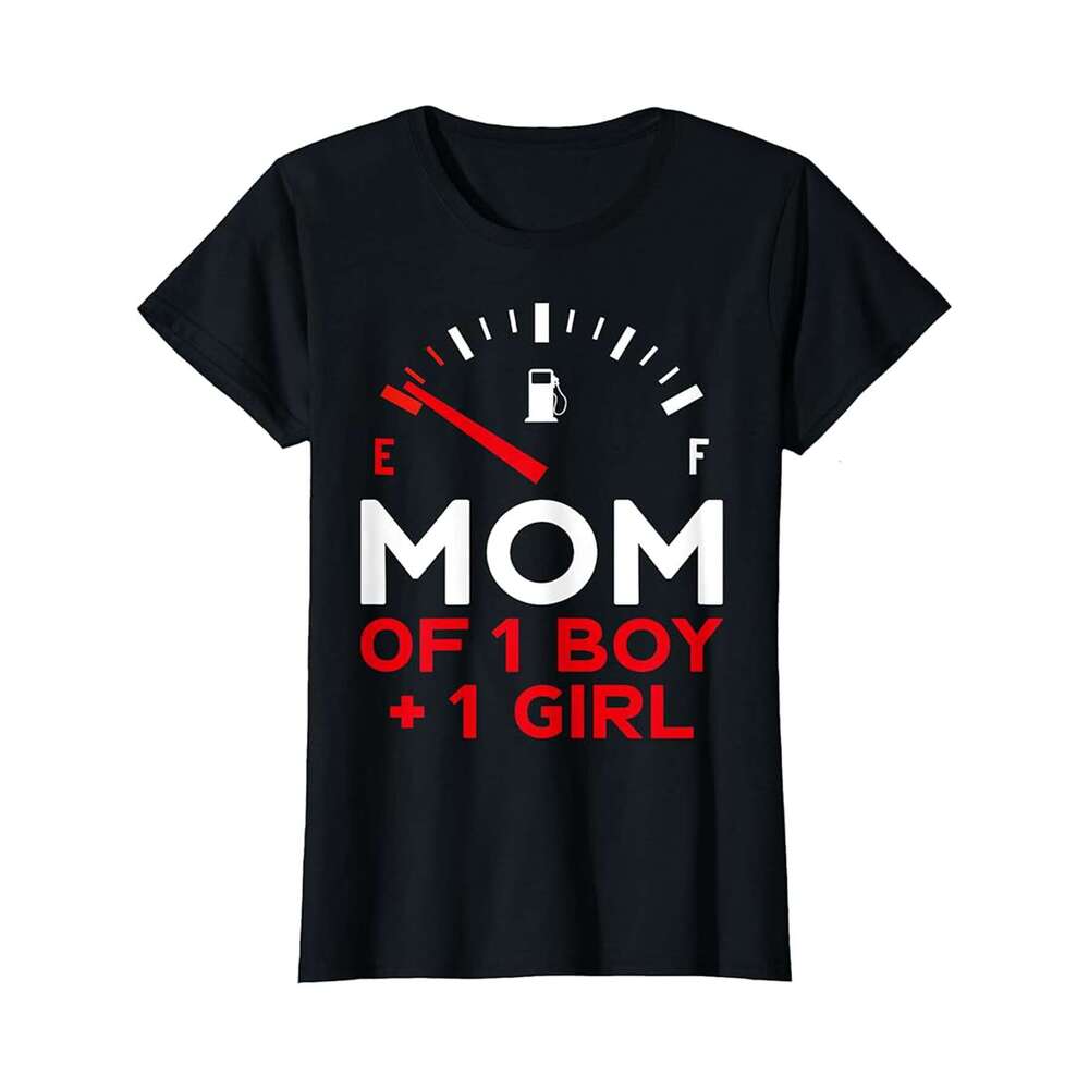 Designer T shirt Mom of 2 Boys Best Mothers Day gift for Men - 220g T shits