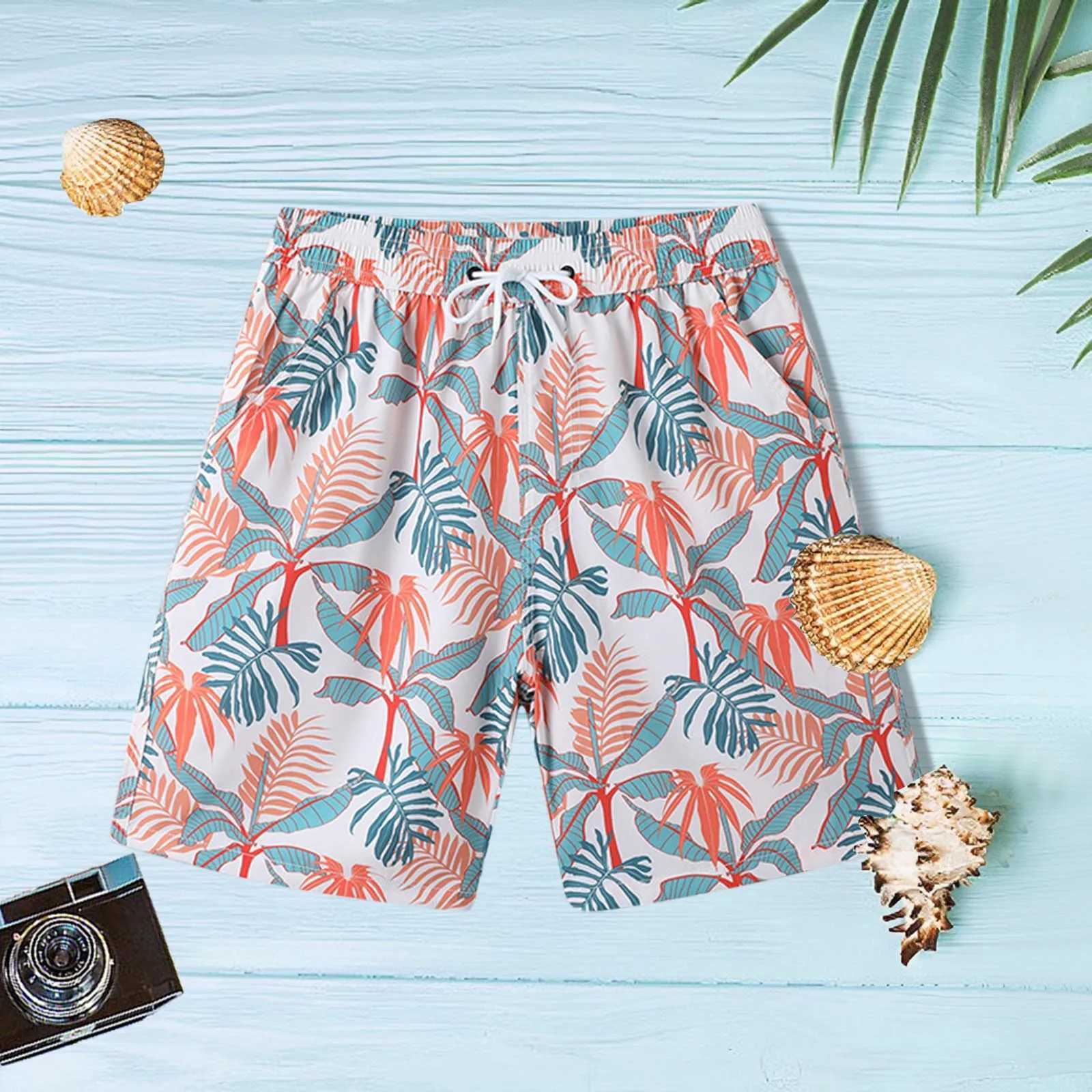 Print Swingant Mens Casual Shorts Surf Sports Trousers Holiday Loose Beach Shorts Summer Quarter Pants Mens Swimming Shorts X250410
